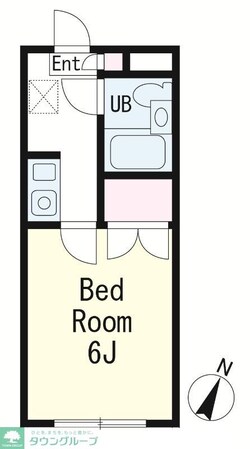 マロンハイツIIの物件間取画像